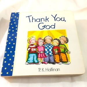 Thank You God children’s book. Board book preowned. Beautiful illustrations